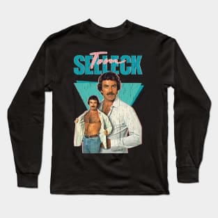 Tom Selleck is the Daddy - Vintage Long Sleeve T-Shirt